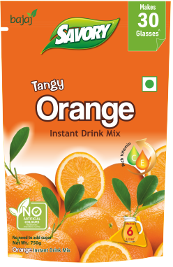 Savory Tangy Orange Instant Drink Mix