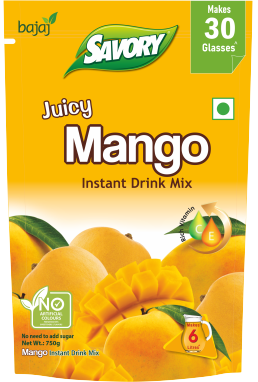 Savory Juicy Mango Instant Drink Mix